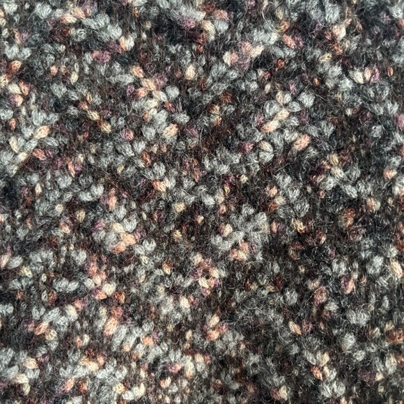 Missoni Chunky Multicolor Mohair Wool Herringbone Crewneck Sweater Large -XL - Picture 8 of 10